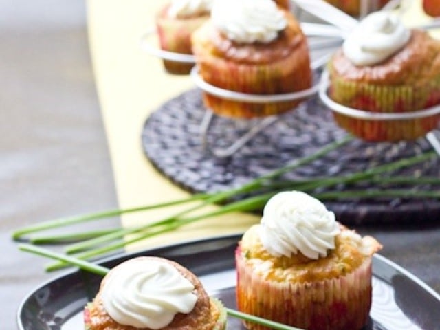 recette cupcake au chèvre frais