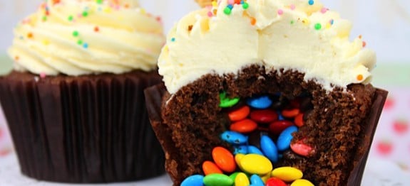 recette cupcake smarties