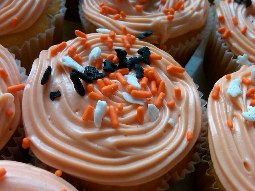 recette cupcake halloween carotte