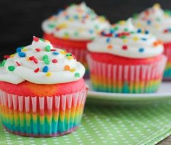 cupcake multicolore