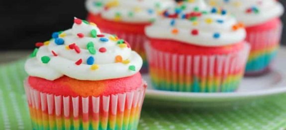 cupcake multicolore