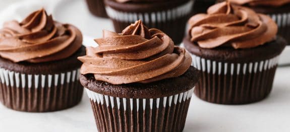 cupcake vegan au chocolat