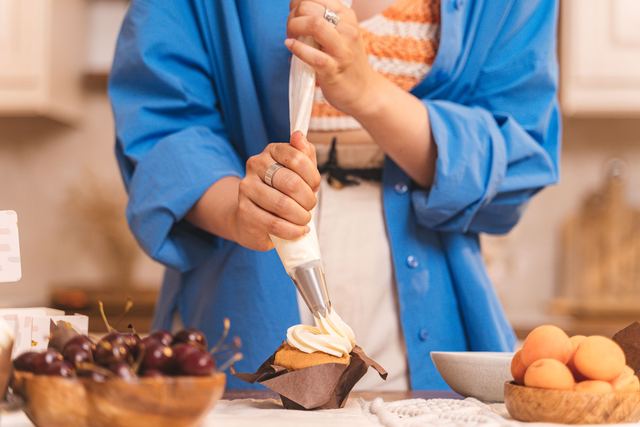 Douilles pour cupcakes : étoile ouverte, fermée ou unie selon le décor Douilles pour cupcakes : étoile ouverte, fermée ou unie selon le décor